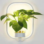 Wandlampe mit Pflanzenhalter für ein stilvolles Ambiente