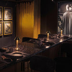 BrassGlow – Tischlampe für Restaurants und Bars