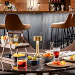 BrassGlow – Tischlampe für Restaurants und Bars