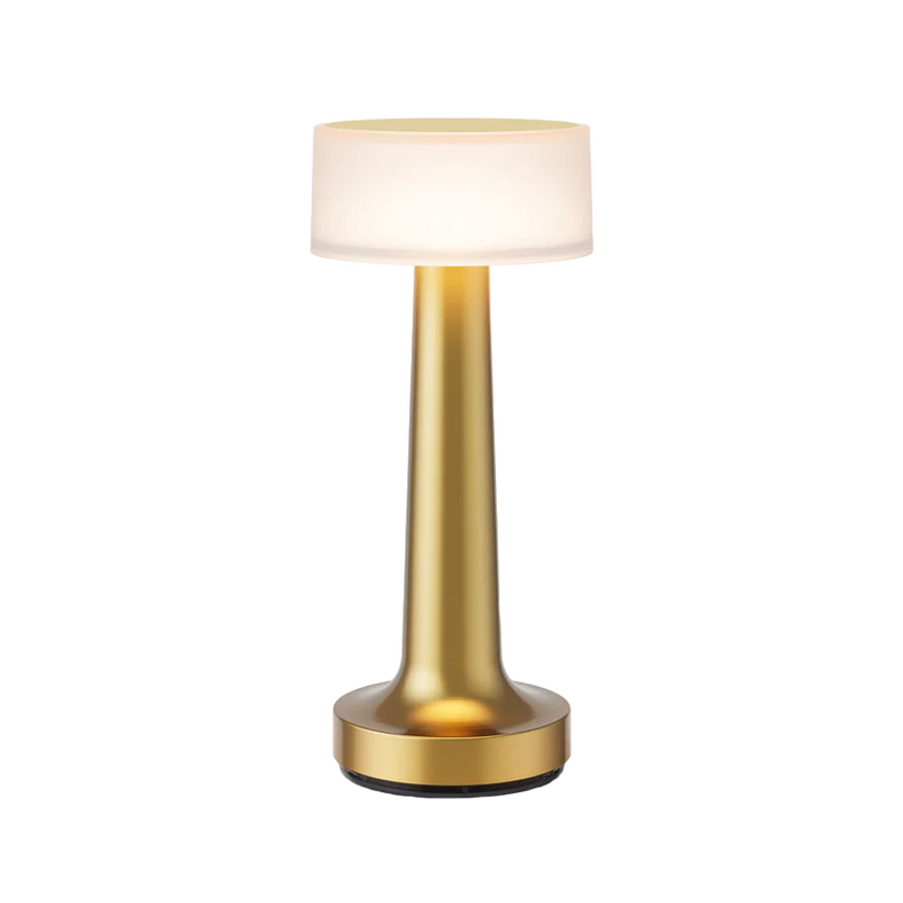 BrassGlow – Tischlampe für Restaurants und Bars