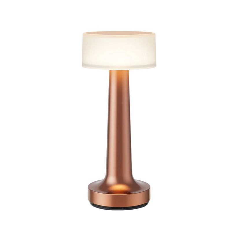 BrassGlow – Tischlampe für Restaurants und Bars