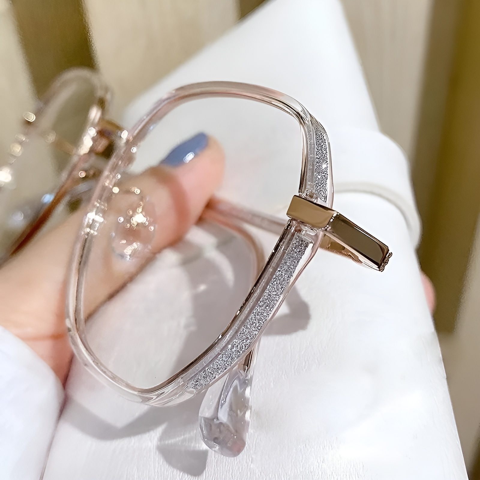 Elegante Brille | Antireflex-Beschichtung und Kratzfest | Leichter Tragekomfort