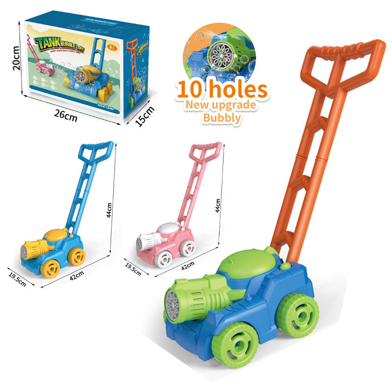 Seifenblasenmäher - Magische Blasen für Kinder - Blasenmaschine