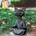 Buddha Katze Statue