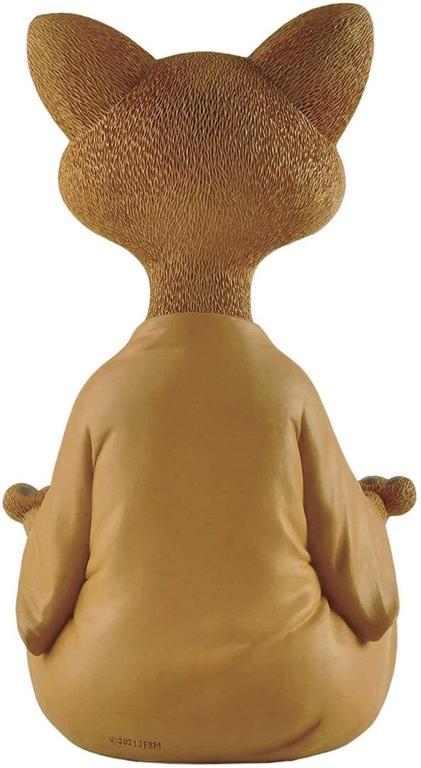 Buddha Katze Statue