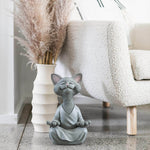 Buddha Katze Statue