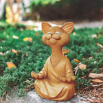 Buddha Katze Statue