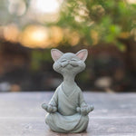 Buddha Katze Statue