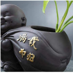 Meditationsfigur-Blumentopf ZenStyle