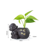 Bouddha Pflanztopf mit Übertopf Voltyx