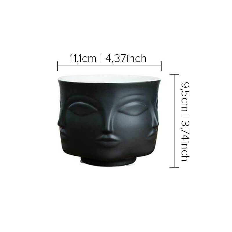 Buddha-Kopf Pflanzgefäß | ZenStyle