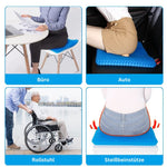 ComfortPlus - Ergonomic Gel Seat Cushion for Pain-Free Sitting