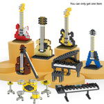 Bausatz für Miniatur-Musikinstrumente – Sammlung aus Bausteinen