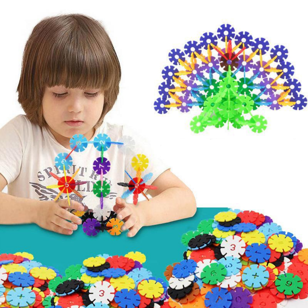 BuildSmart - 500-teiliges Set von Bauplatten