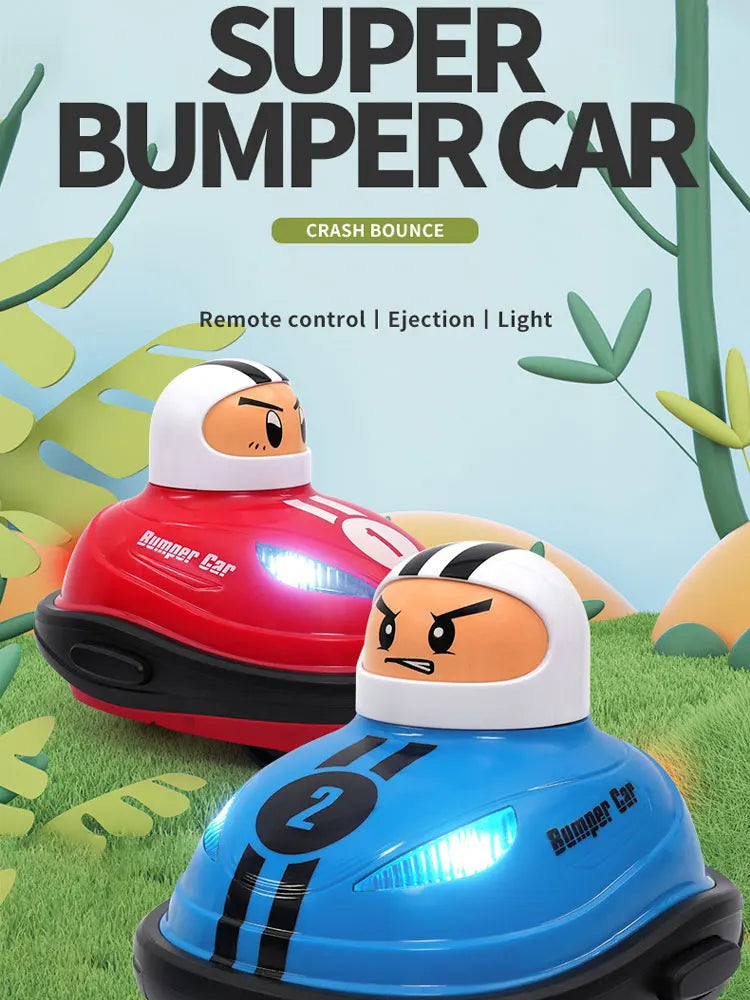 Bumper Kart Kampf Mania - Lachende Roboter - RC Crash-Auto
