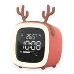 Cozy Alarm Clock with LED Night Light – Digital Display and Timer for Kids