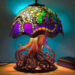Fantasievolle Tischlampe aus Kunstglas für stimmungsvolle Akzente