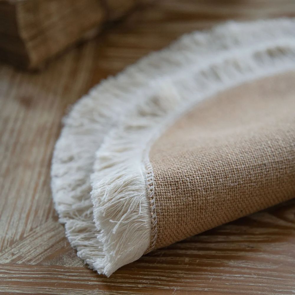 Rustikaler Jute Tischläufer für jeden Anlass