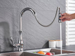 Elegant Retractable Kitchen Faucet for Stylish Cooking