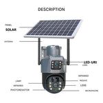 Wireless 4K Solar Powered Security Camera – SecureVision 4K