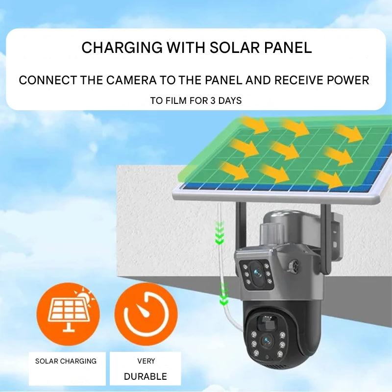 Wireless 4K Solar Powered Security Camera – SecureVision 4K