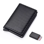 Eleganter Aluminium Kartenhalter mit Geldclip – RFID-Schutz