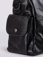 Stylische Handtasche mit mehreren Fächern und abnehmbarem Schultergurt