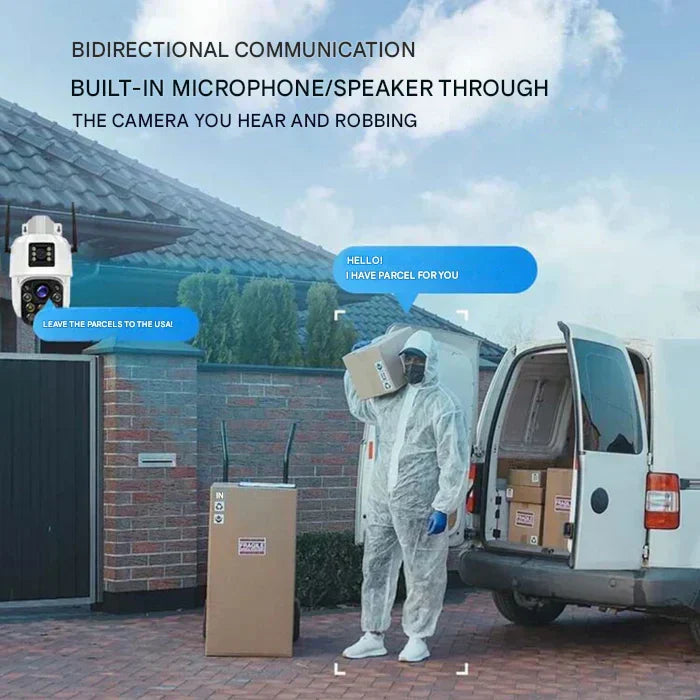 Wireless 4K Solar Powered Security Camera – SecureVision 4K