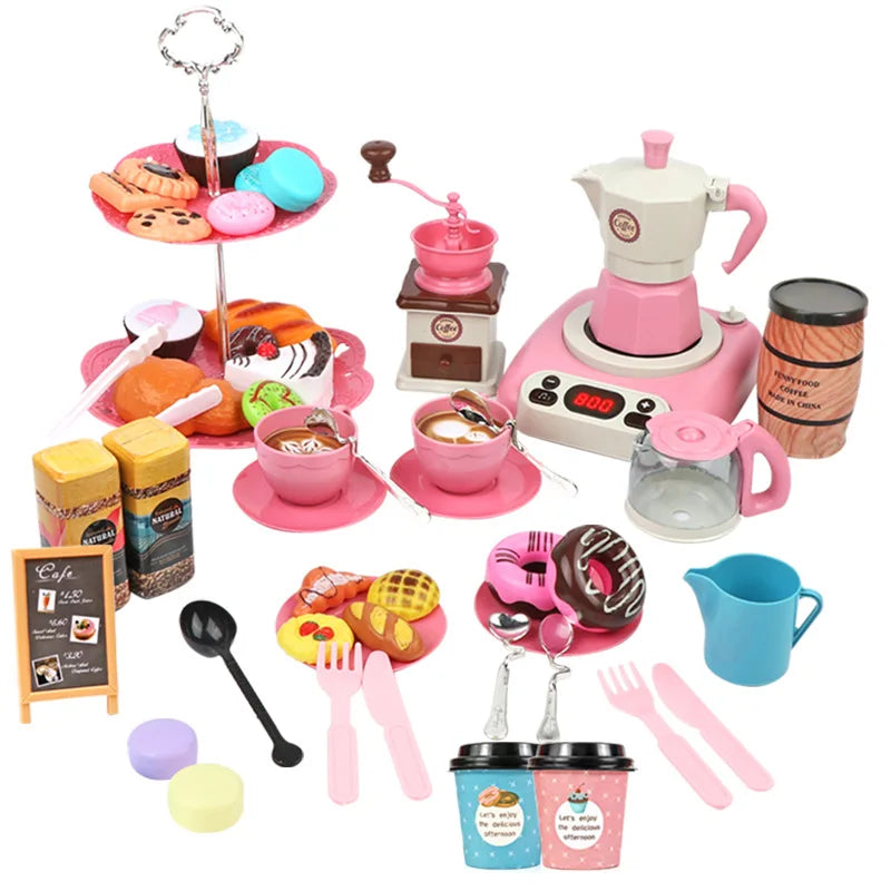 Café Set - Junges Barista- und Bäckerlebnis - Spielset für Café & Bäckerei