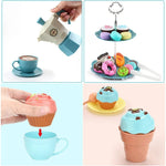 Café Set - Junges Barista- und Bäckerlebnis - Spielset für Café & Bäckerei