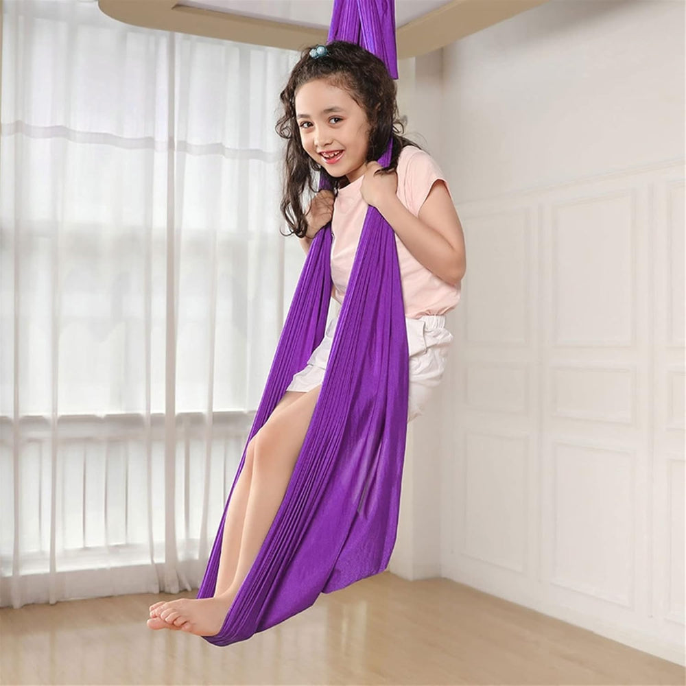 Calming Sensory Swing for Children – Robust Therapy Swing for Indoors and Outdoors