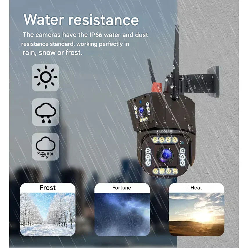 Wireless 4K Solar Powered Security Camera – SecureVision 4K