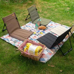 Faltbarer Outdoor-Sitz | Bequeme Rückenlehne für Entspannung