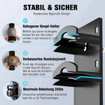 Wandhalterung für Kappen – Platz für 10 Kappen, immer griffbereit