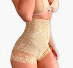 Stylish slim-fit shorts with body-shaping effect
