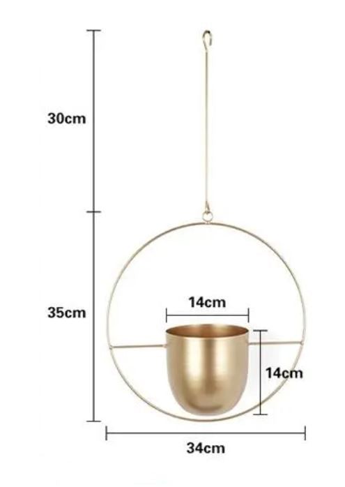 Stylischer Hängender Blumentopf für Ihr Zuhause