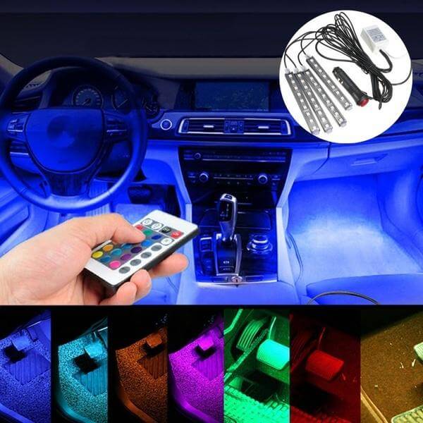 LED-Beleuchtungsset für das Auto-Interieur