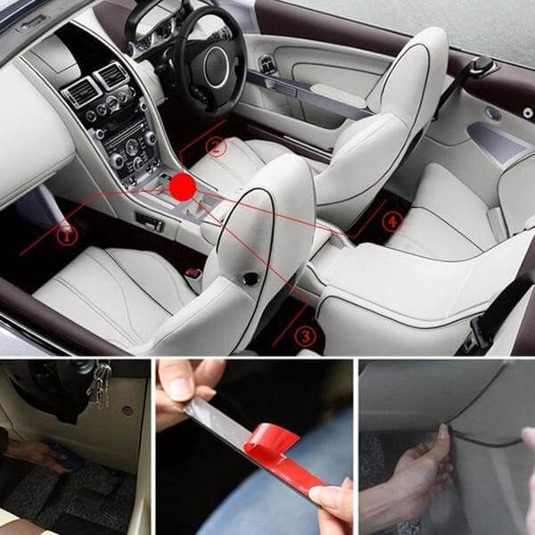 LED-Beleuchtungsset für das Auto-Interieur