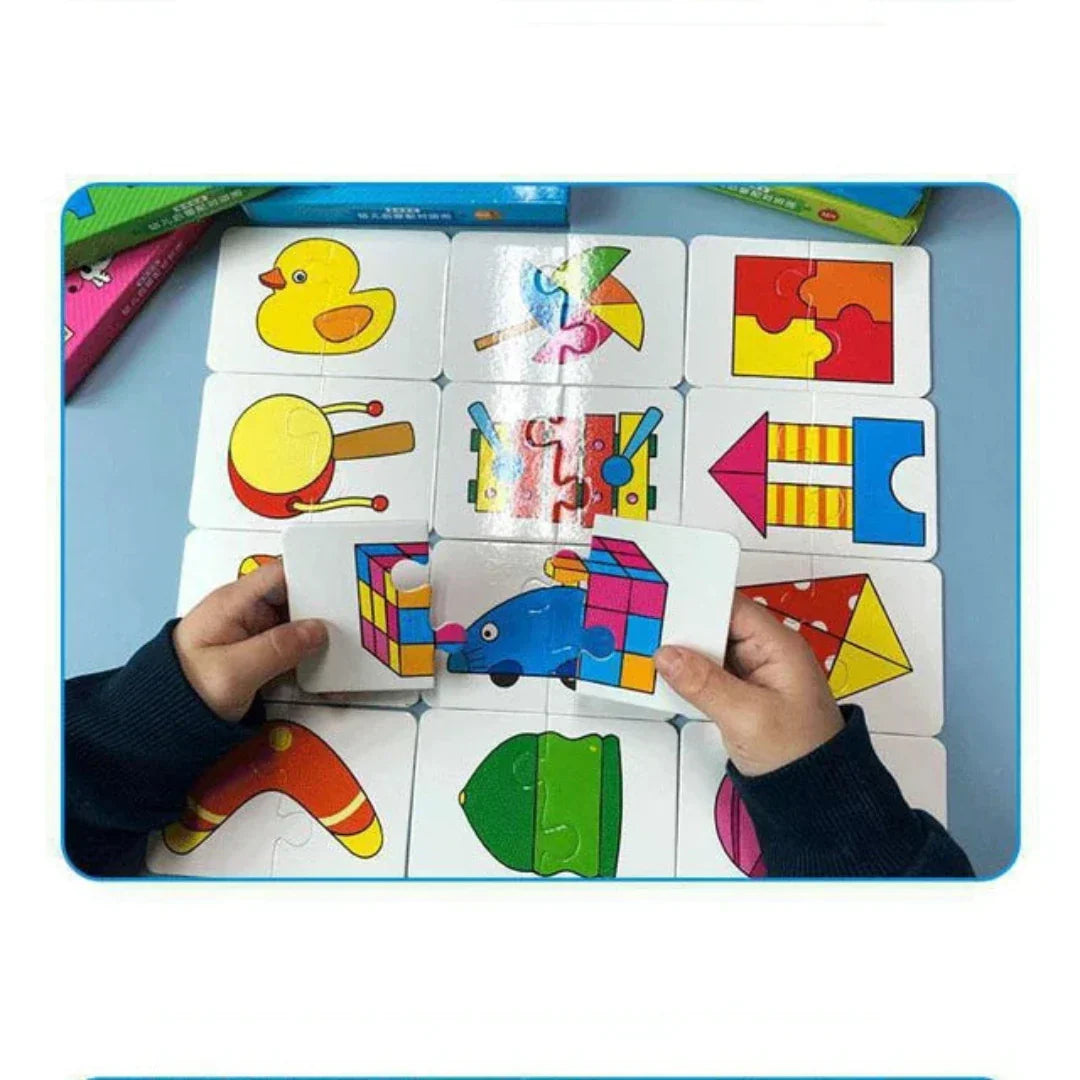 Kartenspiel zur Förderung der kognitiven Fähigkeiten bei Kindern