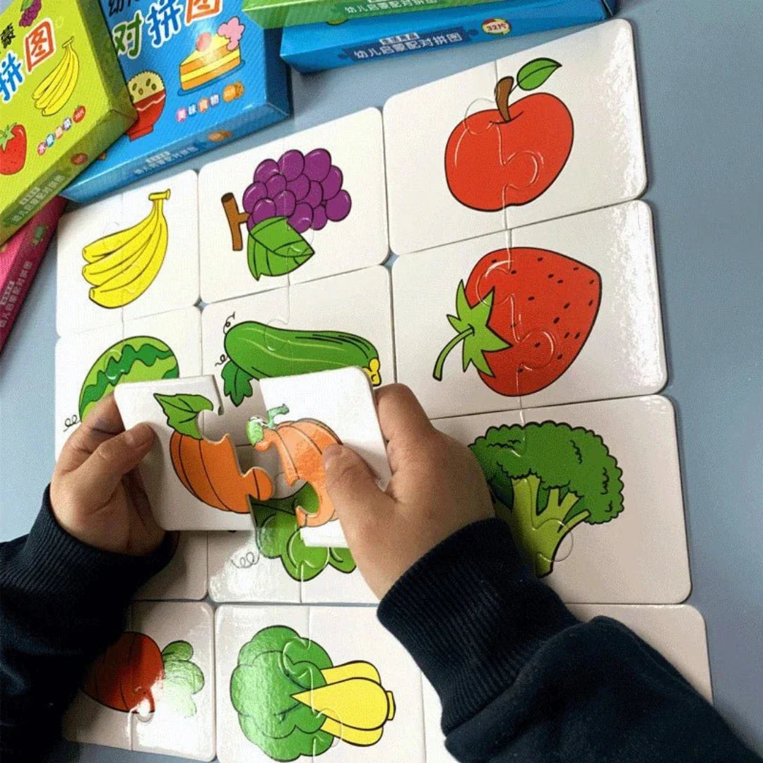 Kartenspiel zur Förderung der kognitiven Fähigkeiten bei Kindern