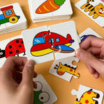 Kartenspiel zur Förderung der kognitiven Fähigkeiten bei Kindern