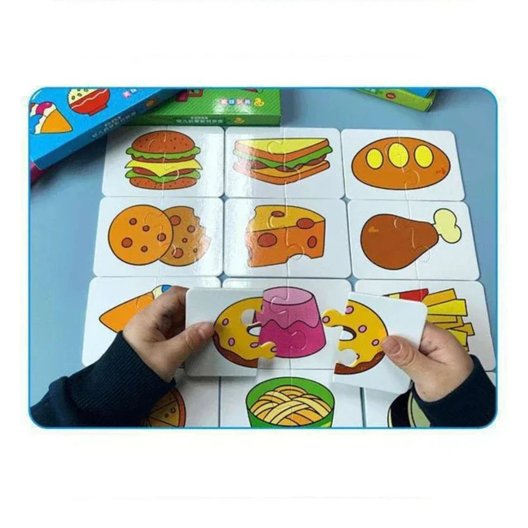 Kartenspiel zur Förderung der kognitiven Fähigkeiten bei Kindern