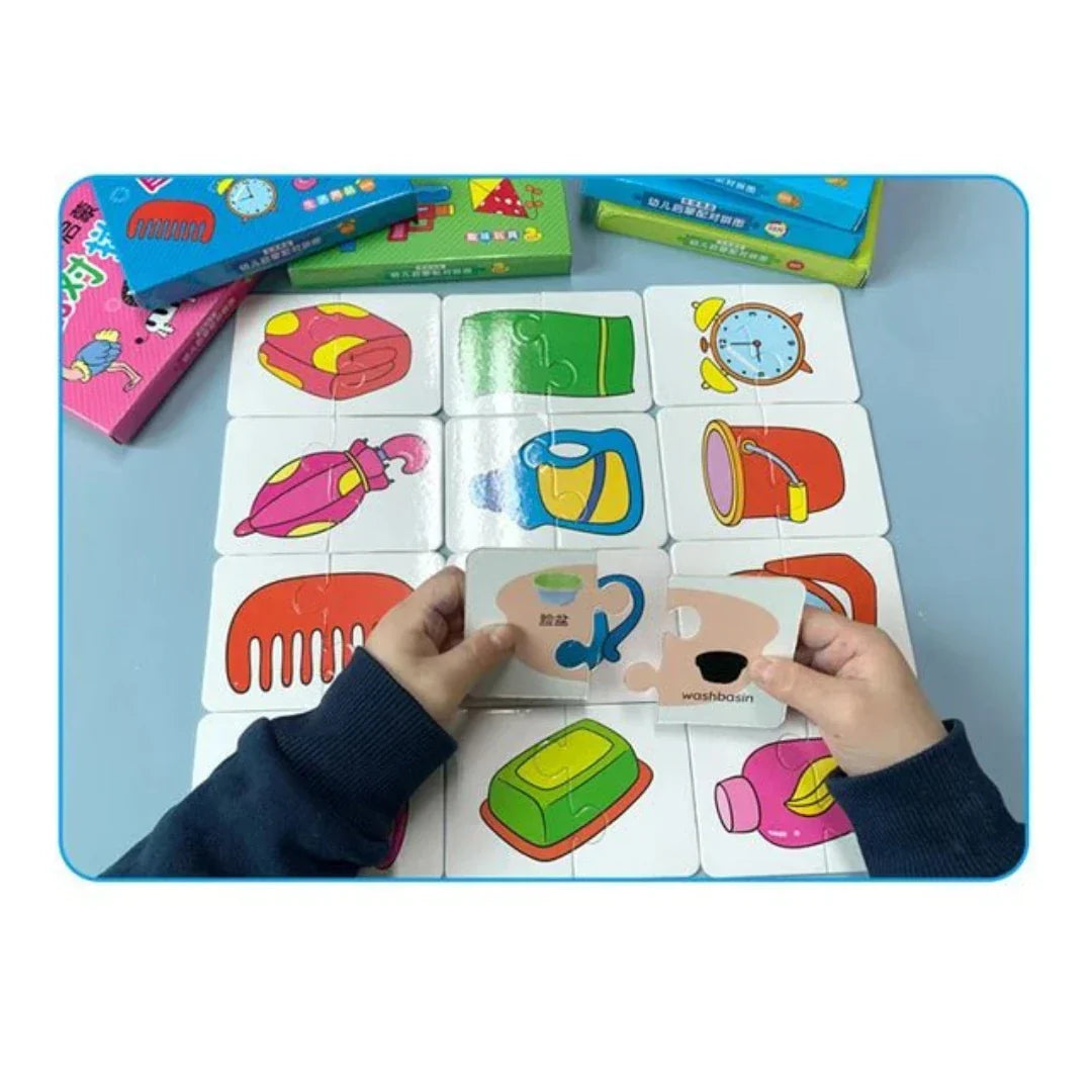 Kartenspiel zur Förderung der kognitiven Fähigkeiten bei Kindern