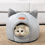 CatCave | Gemütliches Katzenbett für den Winter