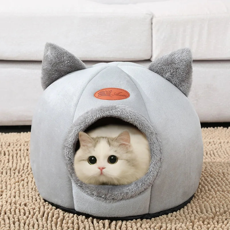 CatCave | Gemütliches Katzenbett für den Winter