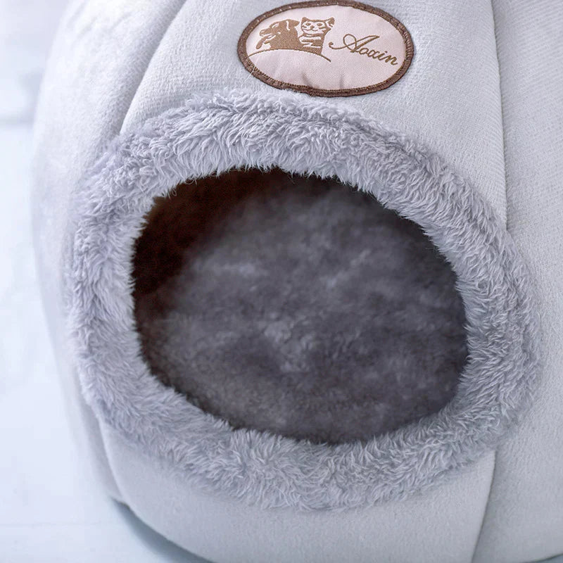 CatCave | Gemütliches Katzenbett für den Winter