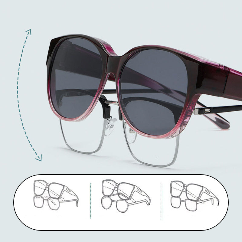 Sonnenschutzbrille mit UV400-Schutz und stilvollem Cat-Eye-Design