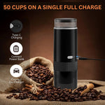 Tragbare 2-in-1 Kaffeemaschine für unterwegs