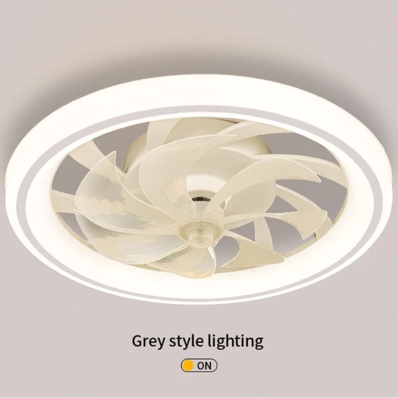 Intelligenter Deckenventilator mit LED-Beleuchtung für das Schlafzimmer