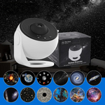 Galactic 12-in-1 HD Star Projector Lamp with Rotation